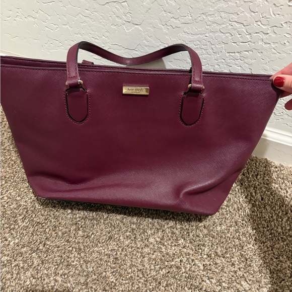 kate spade Handbags - Kate Spade Deep Purple Tote Bag
